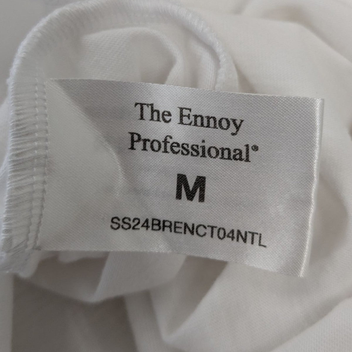 THE ENNOY PROFESSIONAL 24SSLogo T-ShirtロゴTシャツSS24BRENCT04NTL 古着・中古-7枚目のアイテム画像