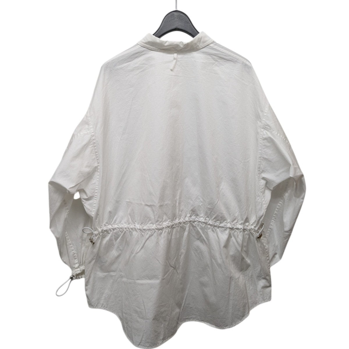 HERMES(エルメス) ドローコードブラウス 4E0645DV ホワイト サイズ 42  