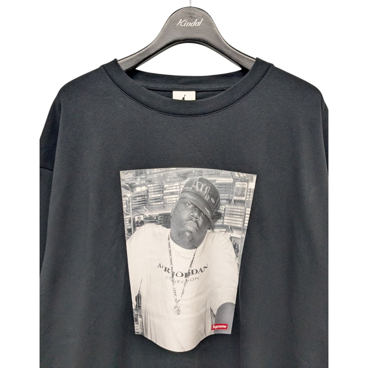 Supreme Jordan Biggie S/S Top ジョーダン ビギー Tシャツ Supreme Jordan Biggie S S Top Black Men's - FW24 - US
