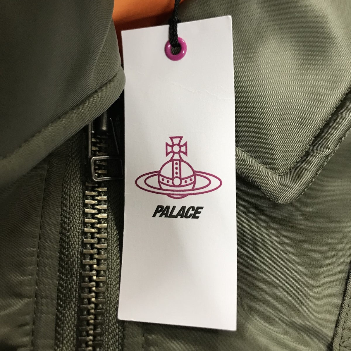 PALACE×Vivienne Westwood 【FLIGHT JACKET】フライトジャケット 古着・中古-4枚目のアイテム画像