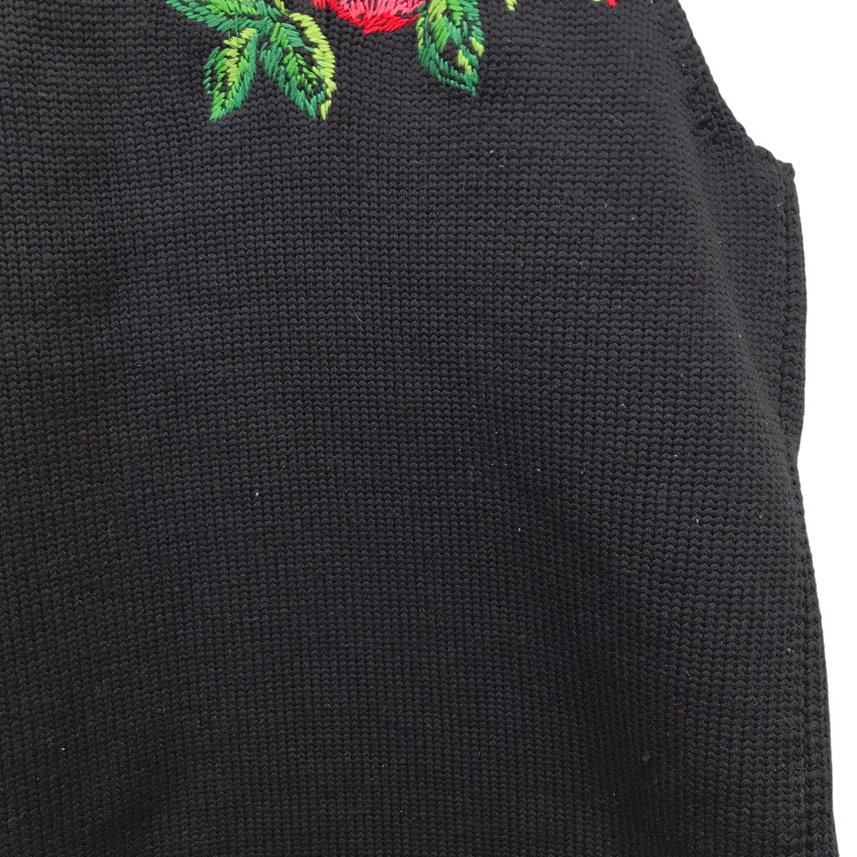 COMME des GARCONS HOMME PLUS(コムデギャルソンオムプリュス) SAMPLE品フラワー刺繍ベスト