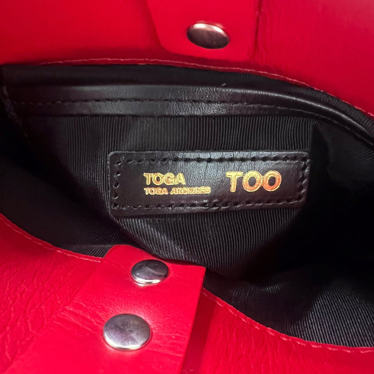 TOGA TOO(トーガ トゥ) WESTERN HAND BAGウエスタンハンドバッグ