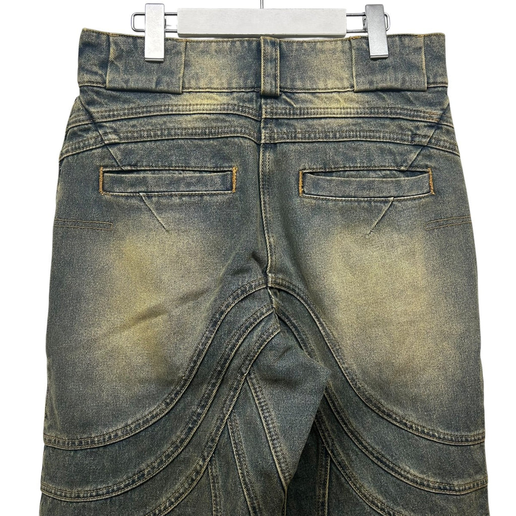 NO／FAITH STUDIOS(ノーﾌｪｲｽストゥディオス) WAVE DENIMデニムパンツ 