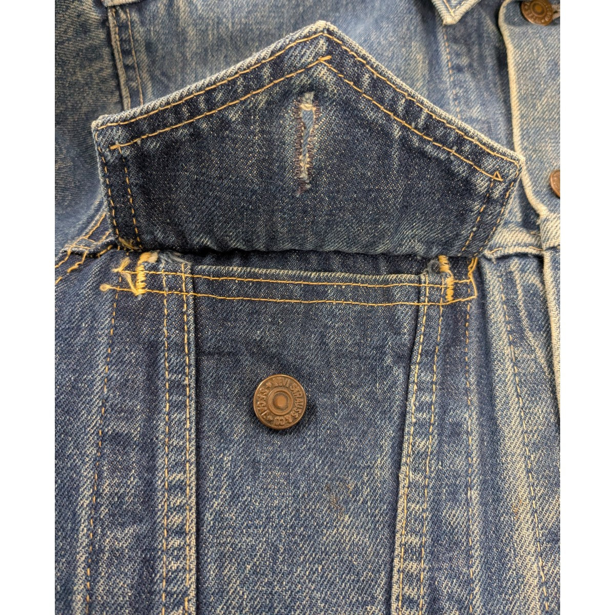 LEVI'S(リーバイス) ボタン裏 O 70505 BIG E デニムジャケット