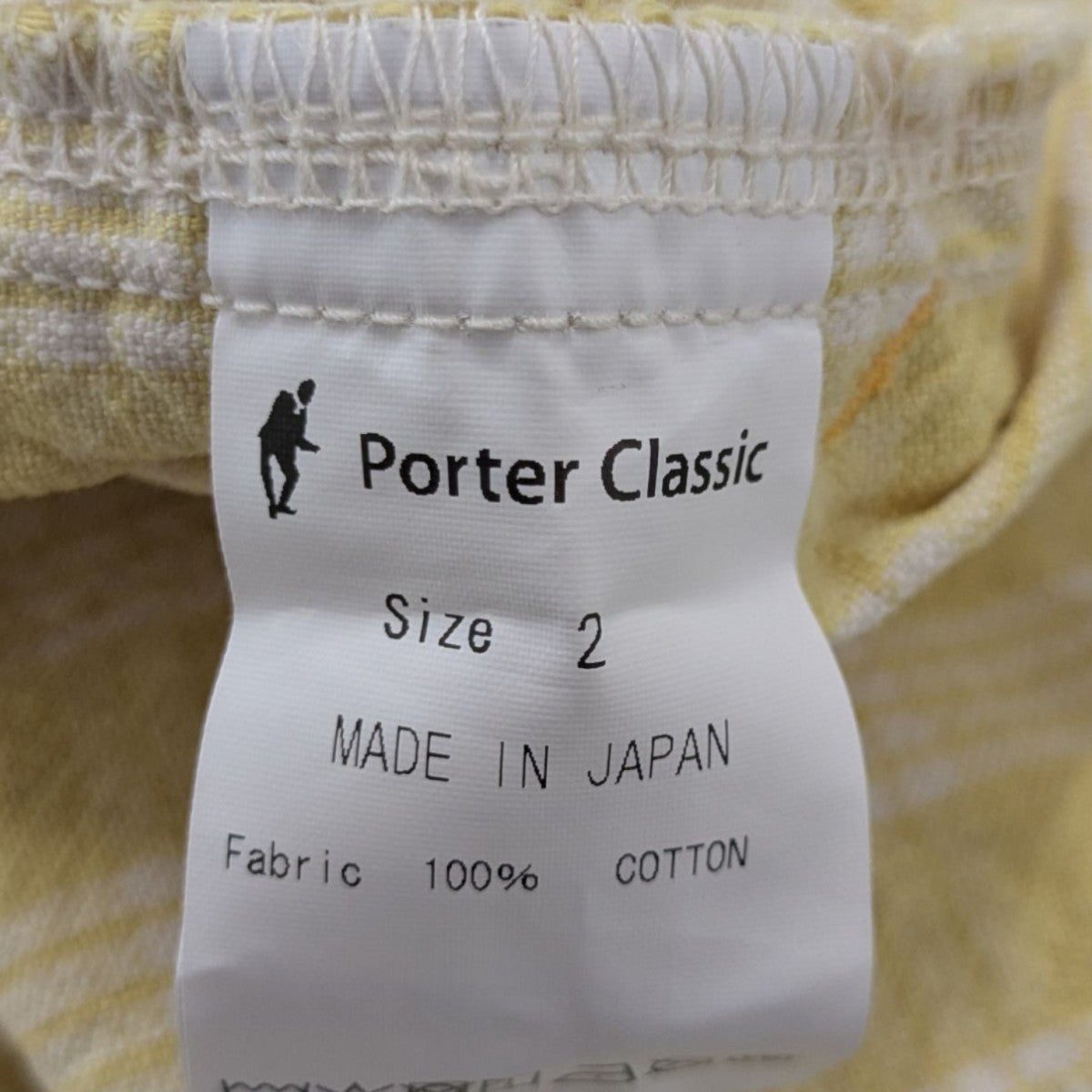 ポータークラシック　ショートパンツ　サイズM Porter Classic(ポータークラシック) PALAKA SHORTSパカラ