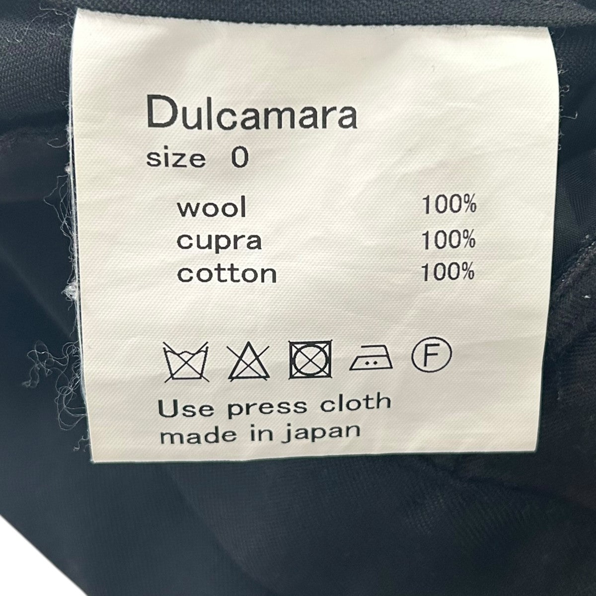 Dulcamara(ドゥルカマラ) よそいきオーバータックPT ブラック