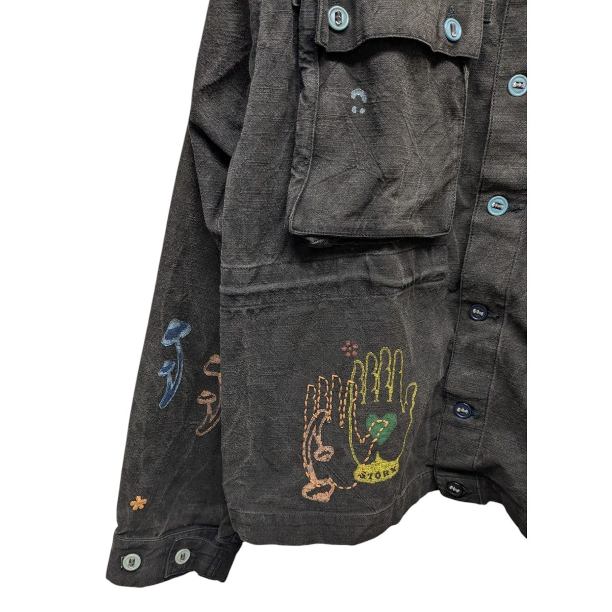 STORY mfg(ストーリーエムエフジー) 「Helix Jacket」ペイント STORY mfg(ストーリーエムエフジー) 「Helix Jacket」ペイント