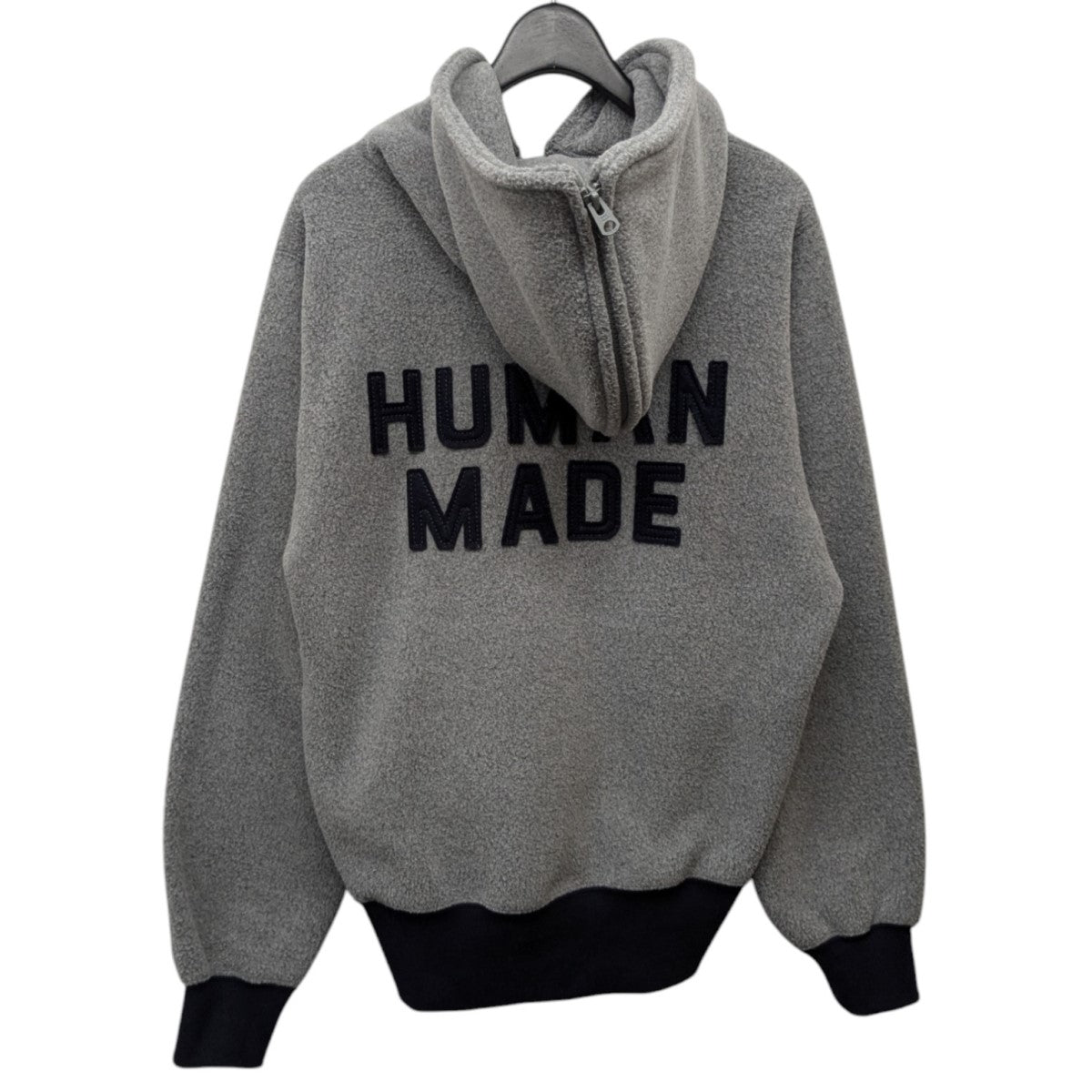 「FLEECE HALF-ZIP HOODIE」DRY ALLS ハーフZIPプルオーバーパーカー