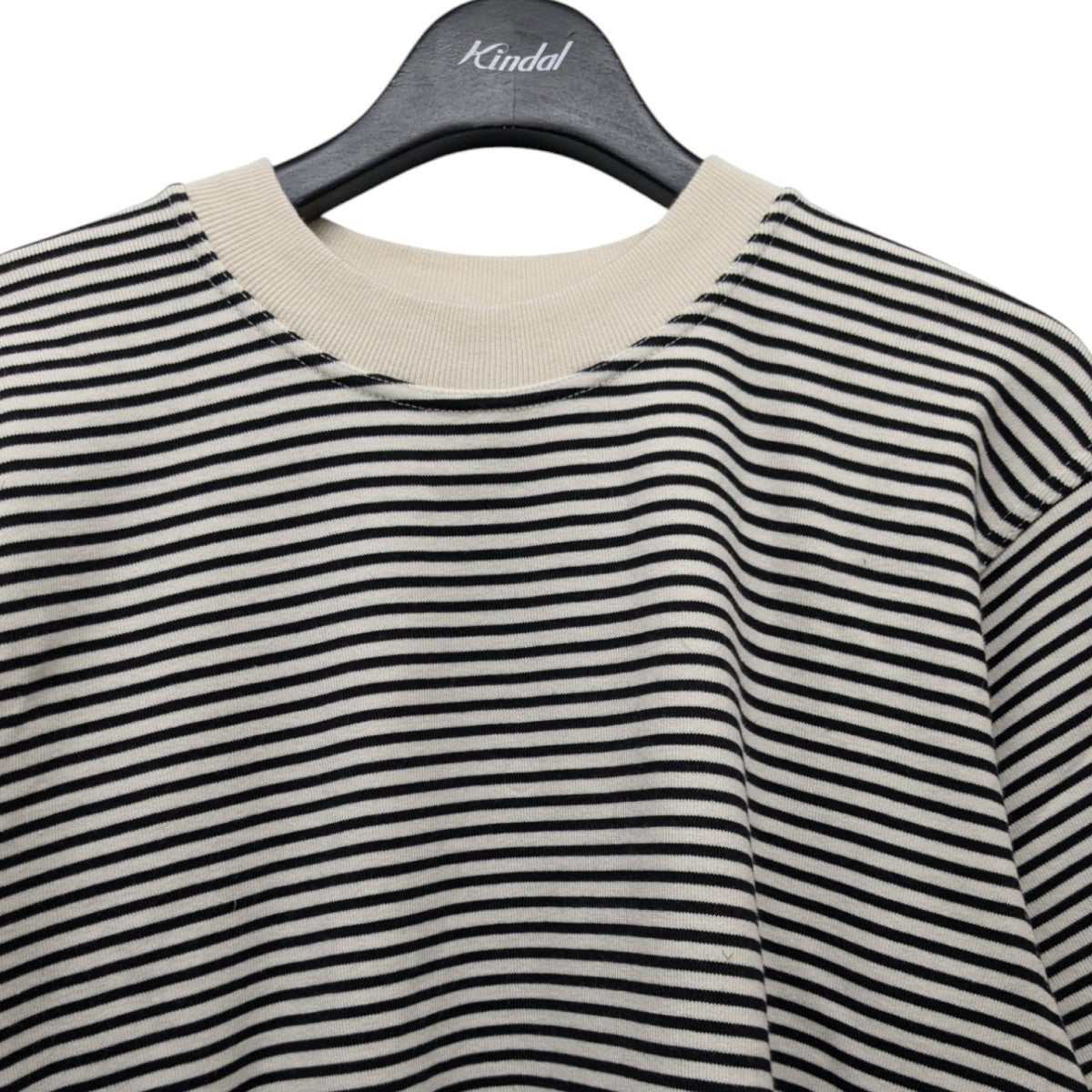 【値下げ】beautiful people spain pima border T-shirt ボーダーTシャツ ホワイト×ブラック サイズ：42 (EC) beautiful people(ビューティフルピープル) spain pima border T