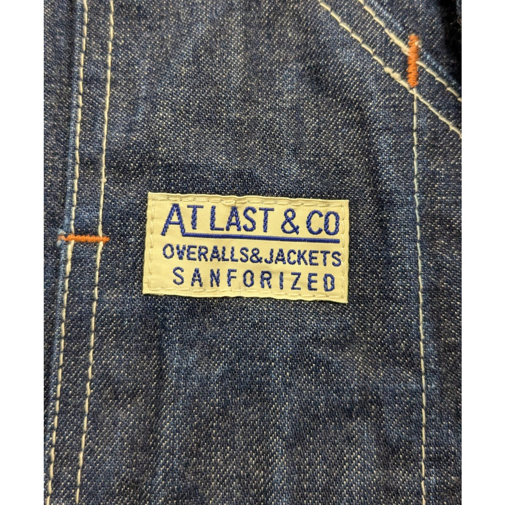 ATLAST ＆ CO(アットラスト) 「COVERALL」デニムカバーオール  