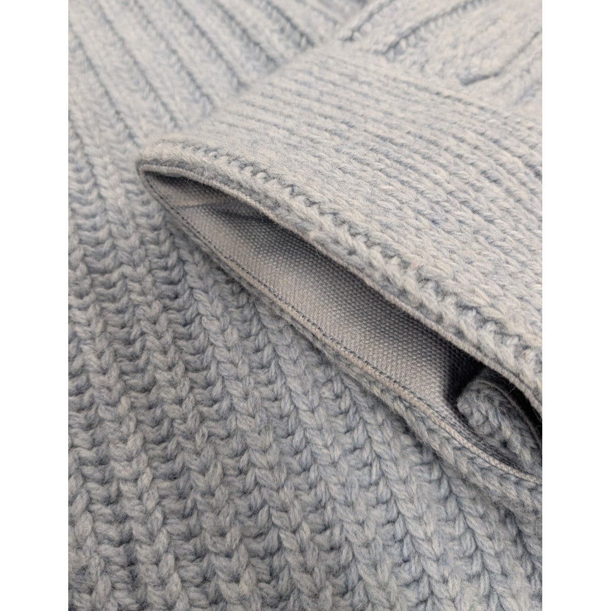 23AW「Detroit Ribbed Sweater」襟付ニットセーター