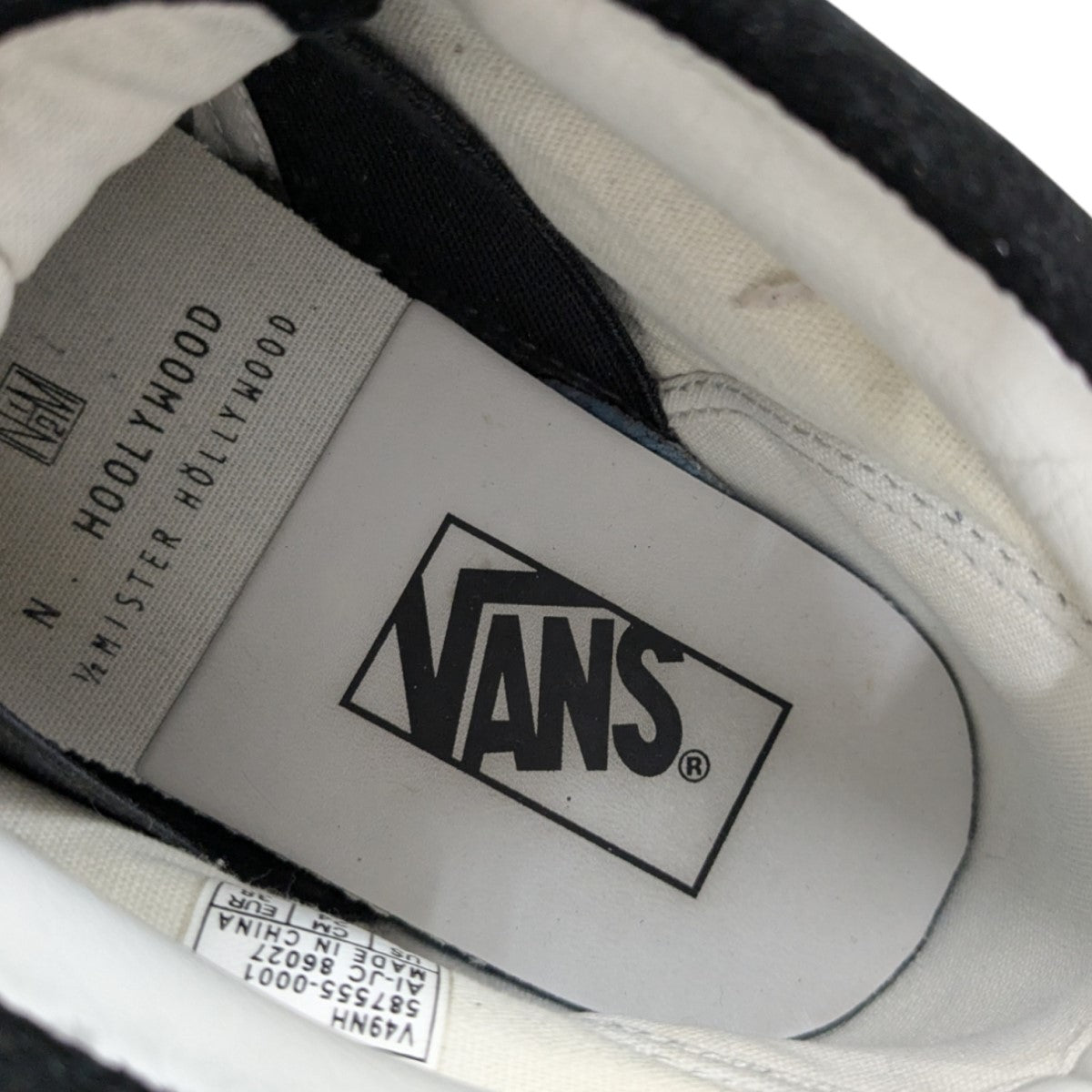 靴 N.HOOLYWOOD VANS CHUKKA BOOT N．HOOLYWOOD×VANS VANS CHUKKA BOOTチャッカーブーツ ブラック