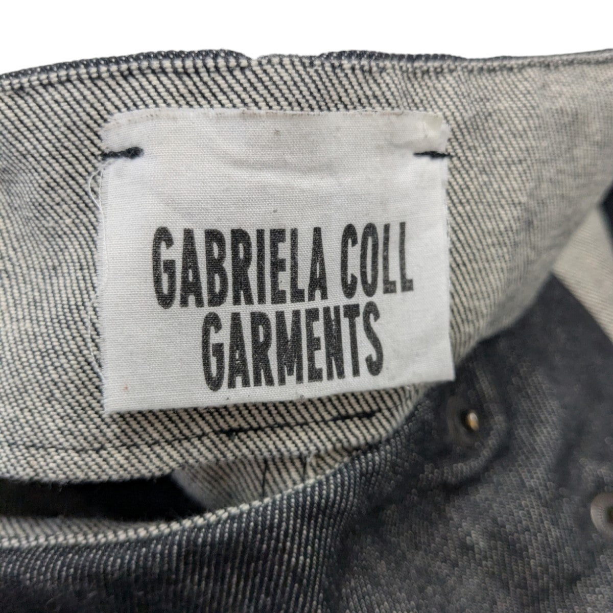 ガブリエラコールガーメンツ　デニムスカート gabriela COLL GARMENTS(ガブリエラ コール ガーメンツ) デニム