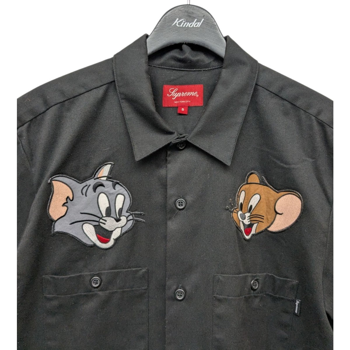 Supreme(シュプリーム) 16SS「Tom ＆ Jerry S S Work Shirt」トム 
