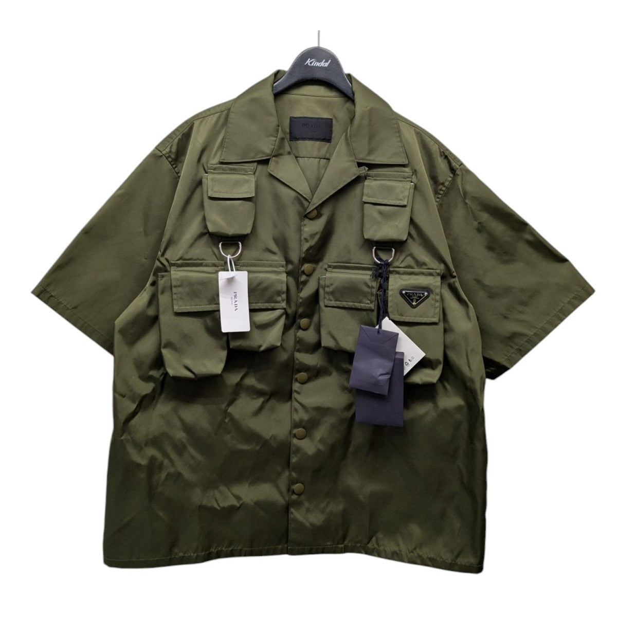 PRADA 半袖 Re-Nylon シャツ 古着・中古-1枚目のアイテム画像