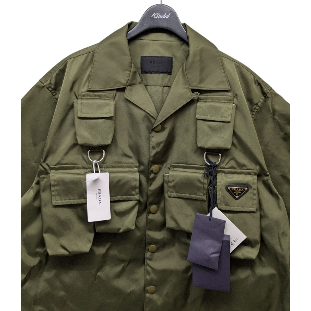 PRADA 半袖 Re-Nylon シャツ 古着・中古-3枚目のアイテム画像