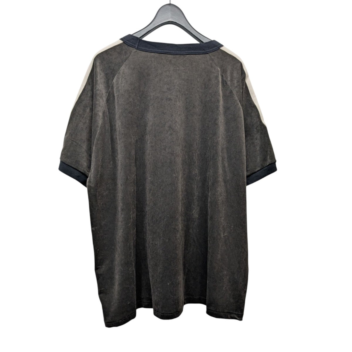23SSLACE TAPE VELOUR T-SHIRTレーステープベロアTシャツ23SS-CST-001