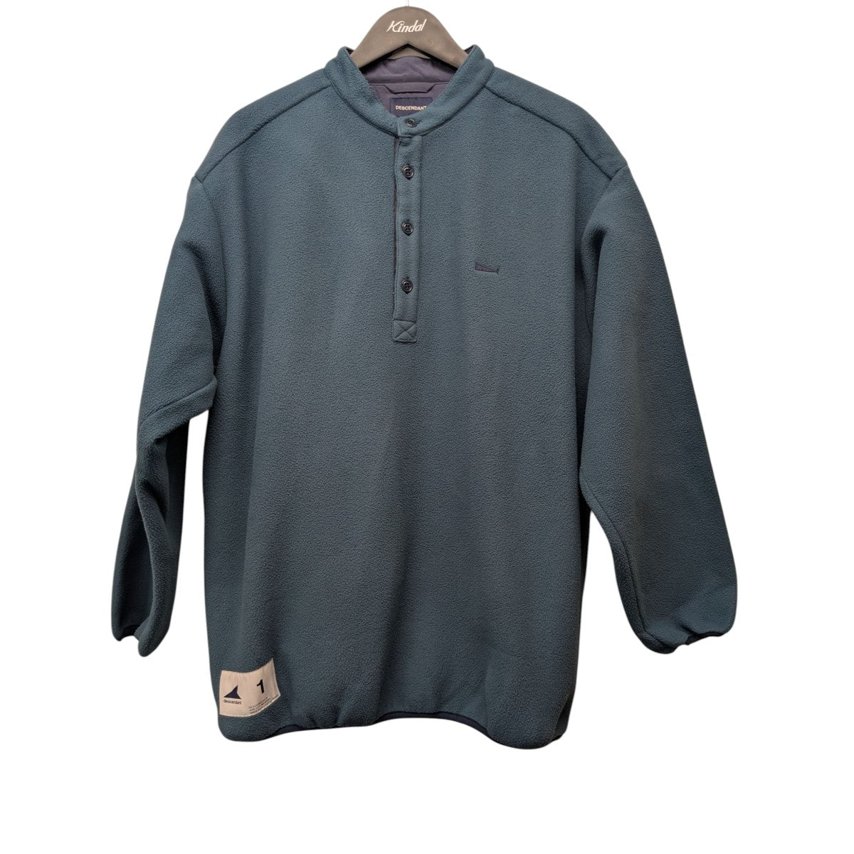DESCENDANT(ディセンダント) HUTTE FLEECE LS SHIRTフリースシャツ