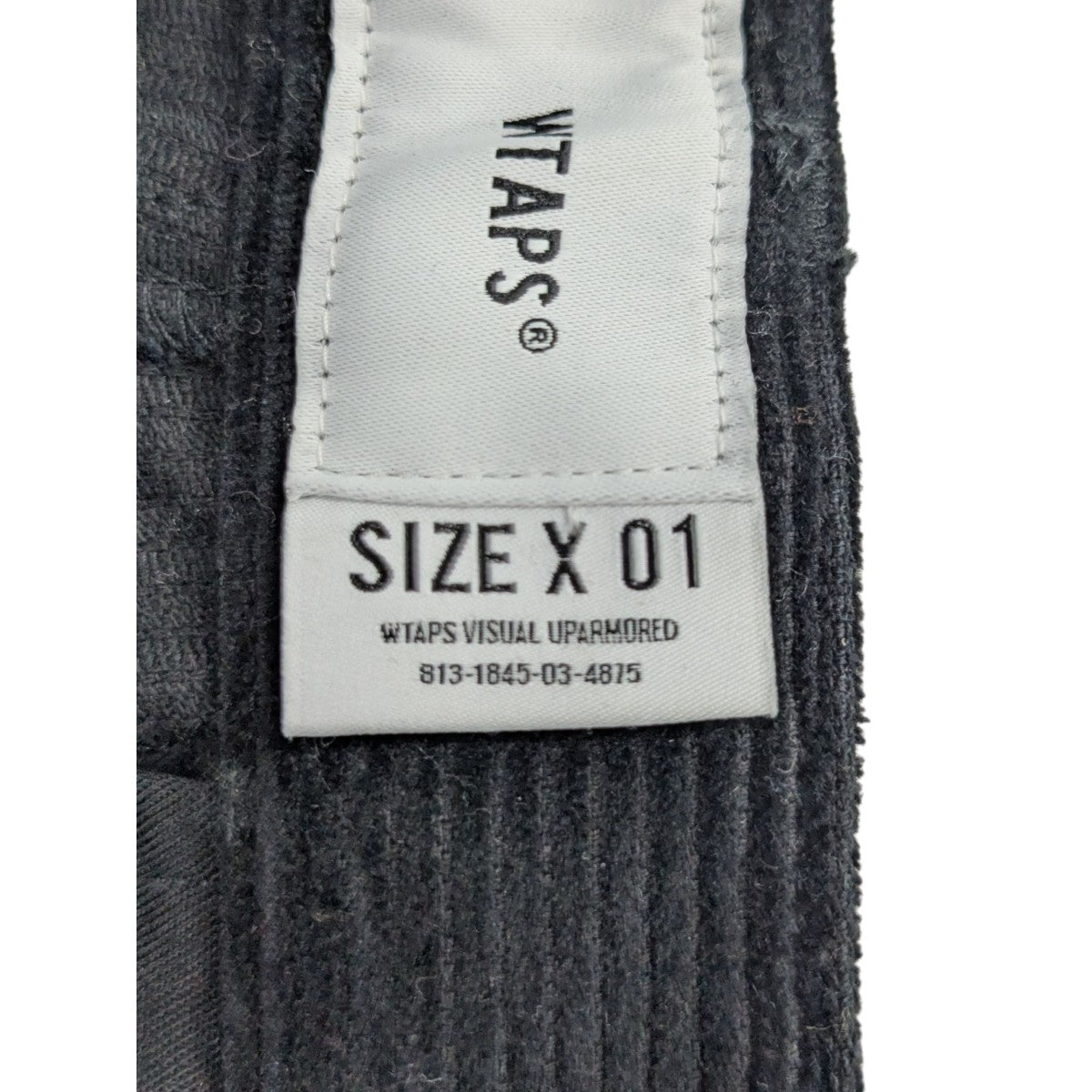 WTAPS(ダブルタップス) 24AWTRDT1802 TROUSERS COTTON． CORDUROY