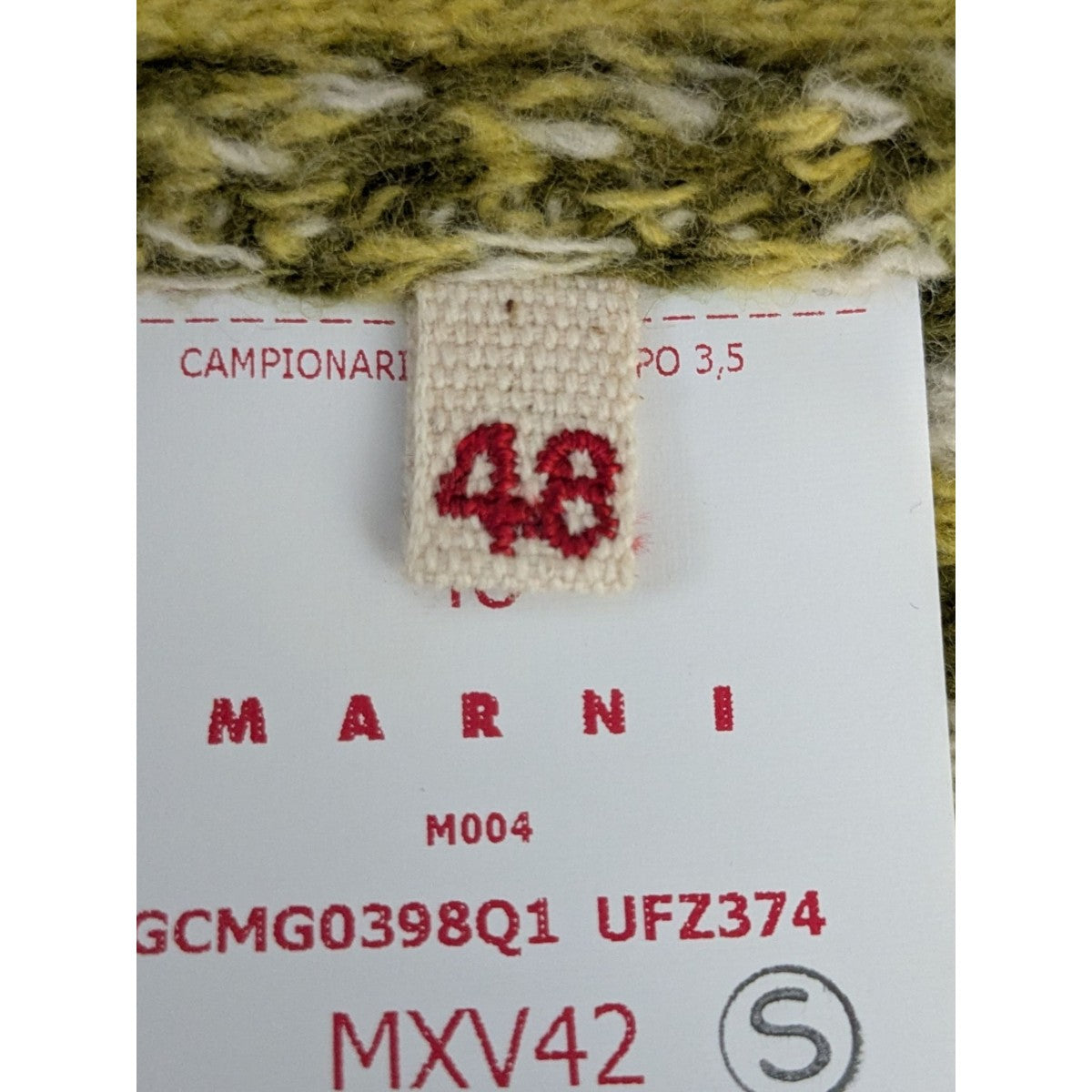 MARNI(マルニ) ロゴラウンドネックニットセーターGCMG0398Q1