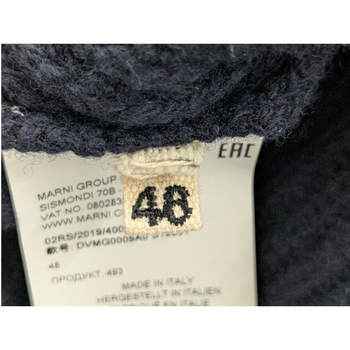 MARNI(マルニ) 19AWローゲージ モックネック リブニットベスト