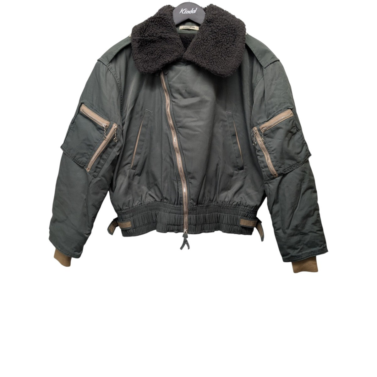 FUMIKA UCHIDA(フミカウチダ) HEMP SUITING COLLARLESS JACKET