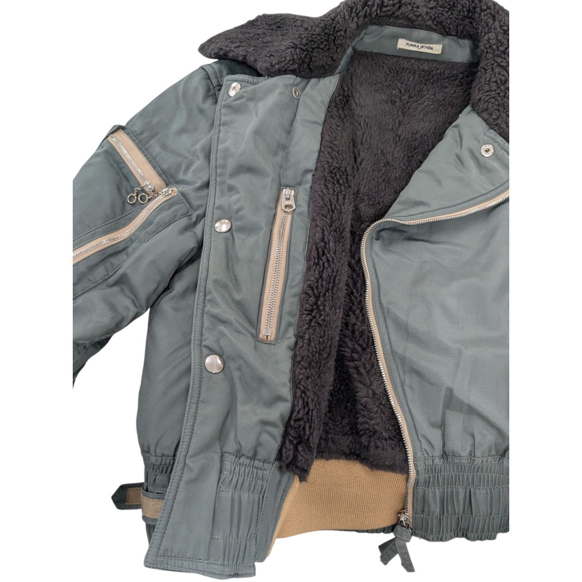 FUMIKA UCHIDA(フミカウチダ) BOMBER FLIGHT BLOUSON SHORTボンバー