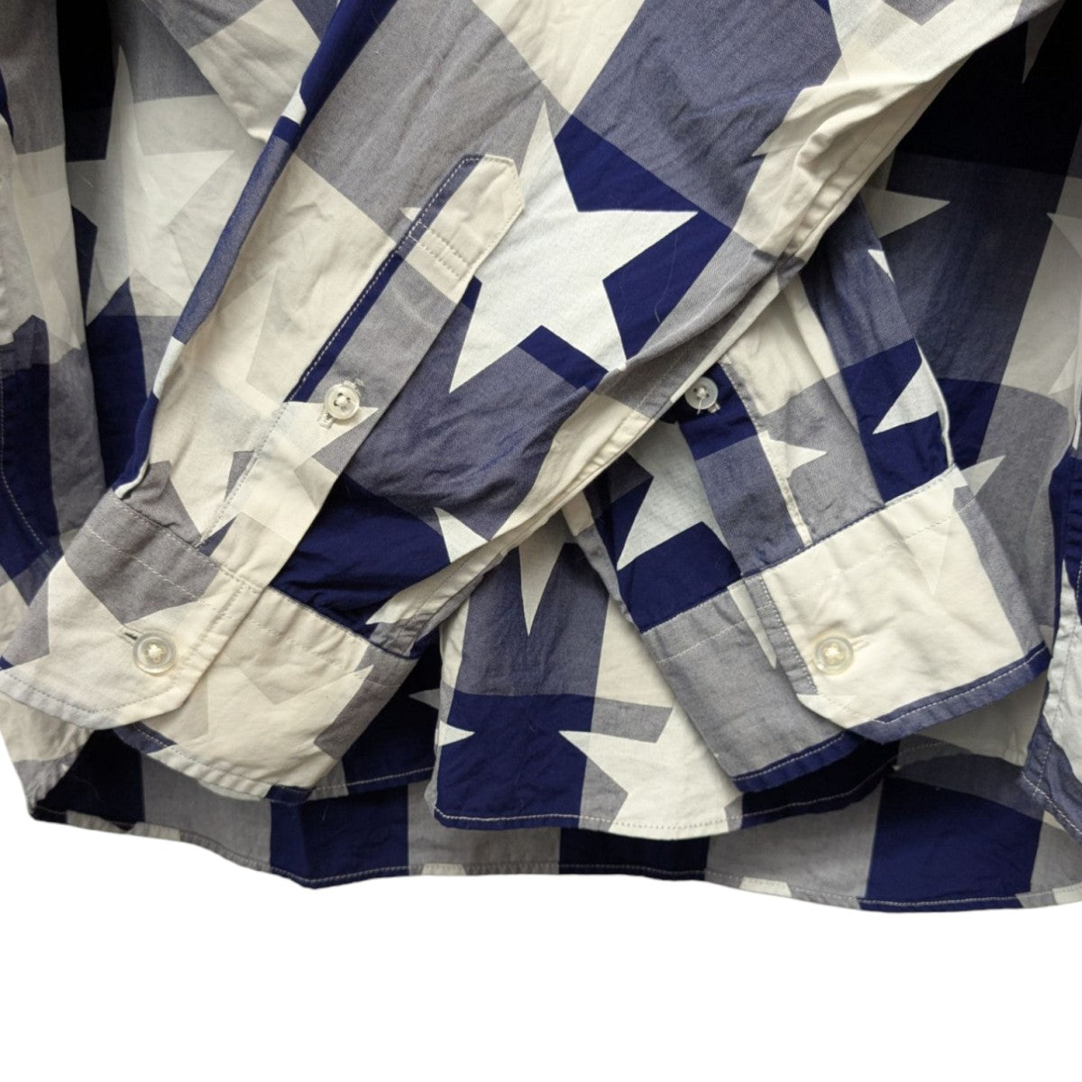 SOPHNETソフネットチェック柄スタンドカラージャケットSOPH