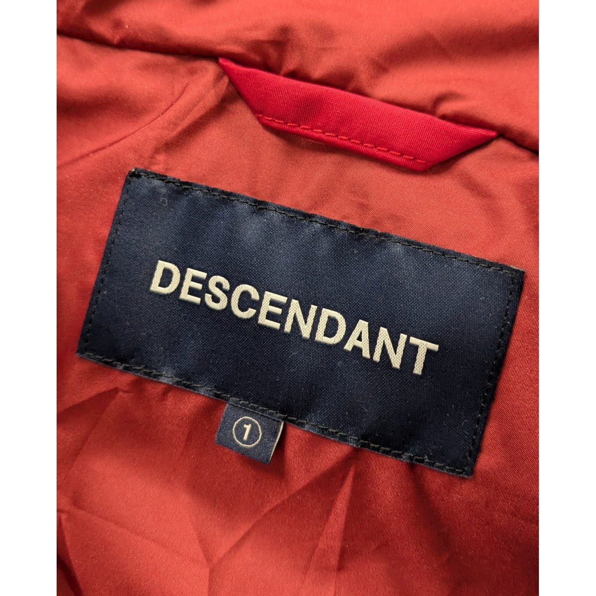 DESCENDANT 24AW「MONTAGNE NYLON JACKET 3LAYER」3レイヤーナイロンジャケット 古着・中古-5枚目のアイテム画像