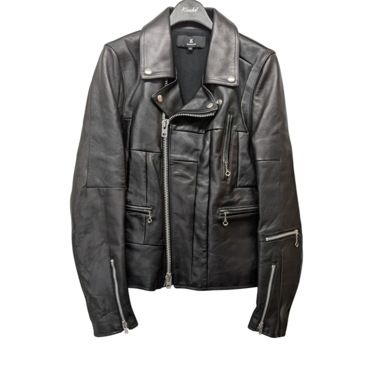 ANREALAGE 24AWPANEL PATCHWORK RIDER’S JACKETライダースジャケット 古着・中古-1枚目のアイテム画像