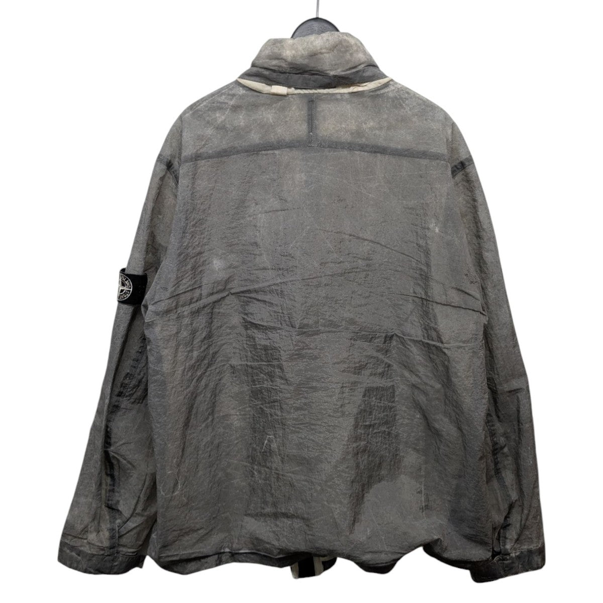 STONE  ナイロンジャケット グレー STONE ISLAND(ストーンアイランド) 「Pure Metal Shell Jacket