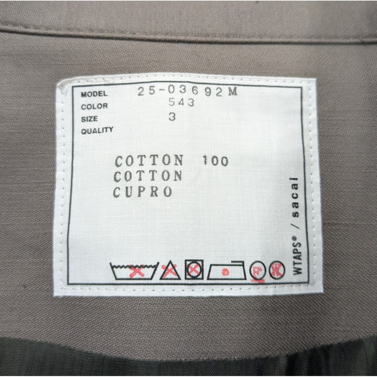 本日限定価格 新品 wtaps SCARF / COTTON WTAPS BD 01 COOLMAX BROADCLOTH BLUE | TODAY CLOTHING