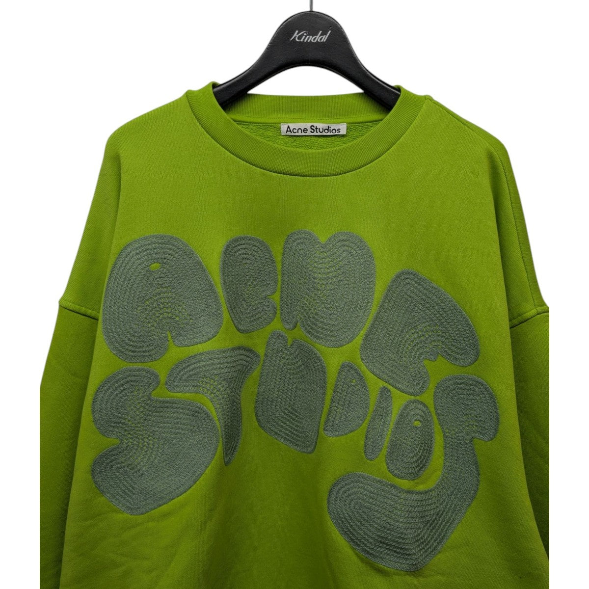 ACNE STUDIOS(アクネストゥディオズ) バブルロゴスウェットトレーナー