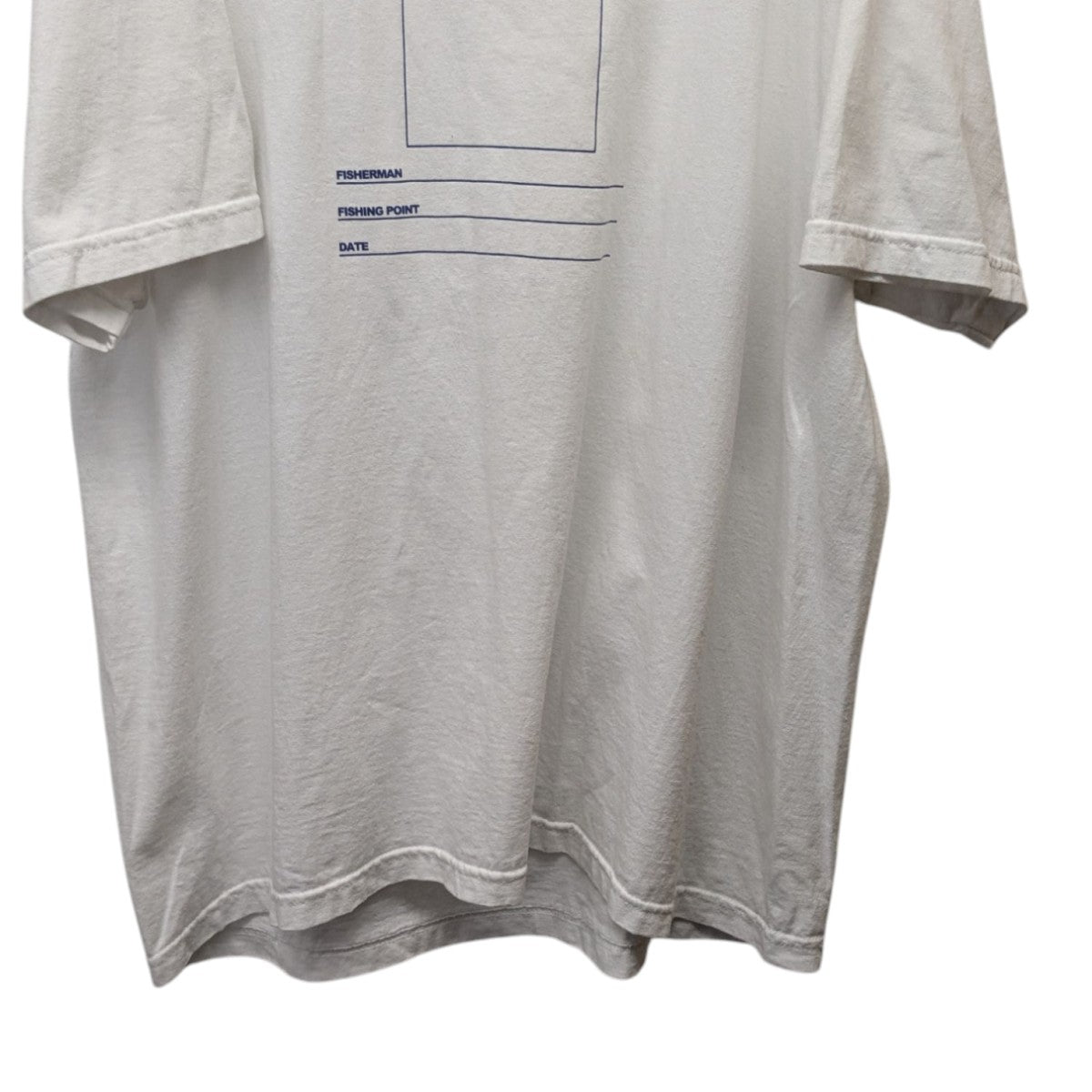 Creek ホワイト Tシャツ XL Creek(クリーク) 23SSAngler's DeviceプリントTシャツ ホワイト