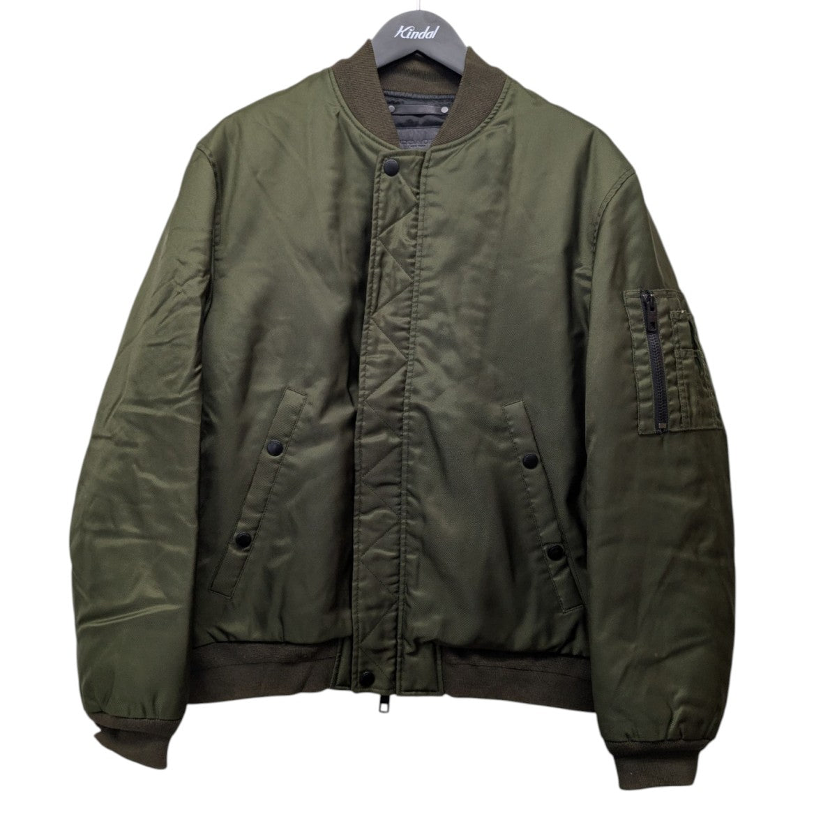 COACH(コーチ) MA-1ダウンジャケット グリーン サイズ S｜【公式