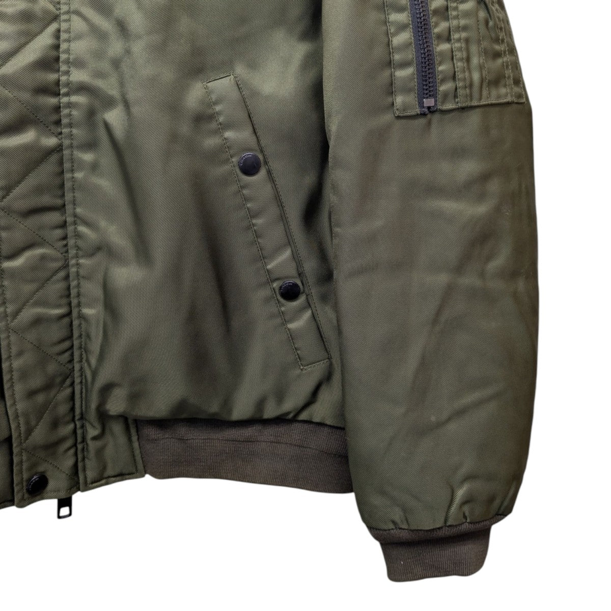 COACH(コーチ) MA-1ダウンジャケット グリーン サイズ S｜【公式