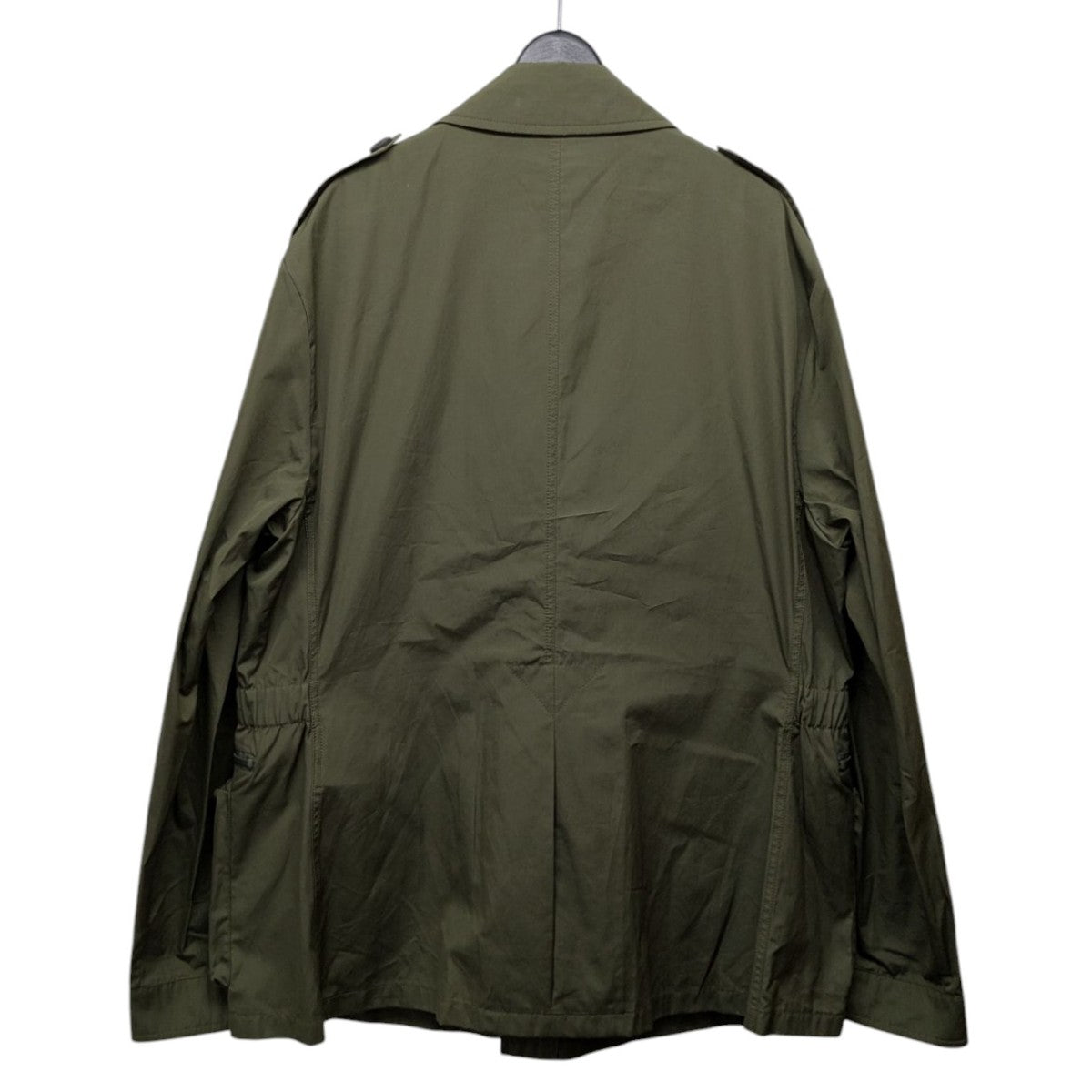 PRADA ミリタリージャケット Tg.48 ダークグレー Prada ダメージ ジャケット | グレー | FARFETCH JP
