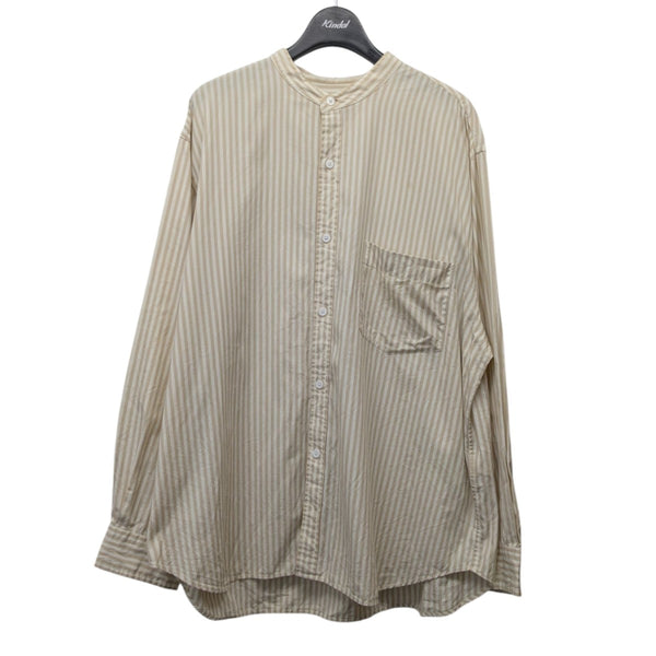 steven alan(スティーヴンアラン) LOOSE FITスタンドカラーストライプ