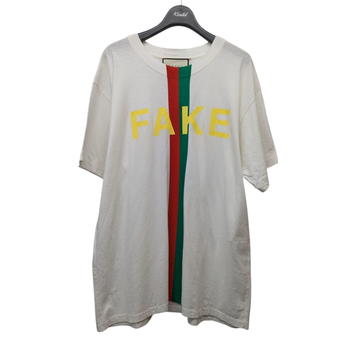 GUCCI(グッチ) 2025SS ウェブ ストライプ プリントTシャツ