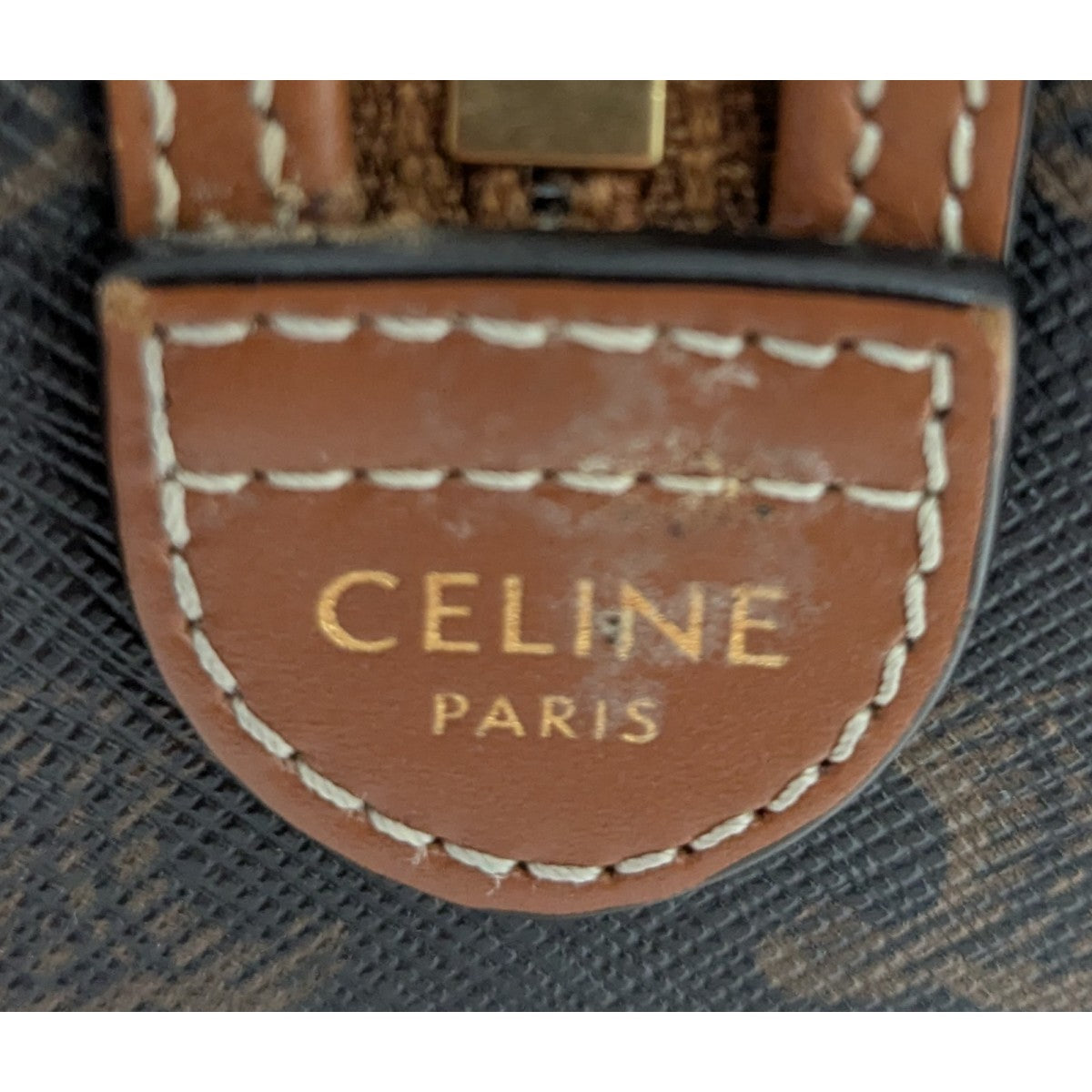 CELINE(セリーヌ) キュイン トリオンフ スモールボストンバッグ