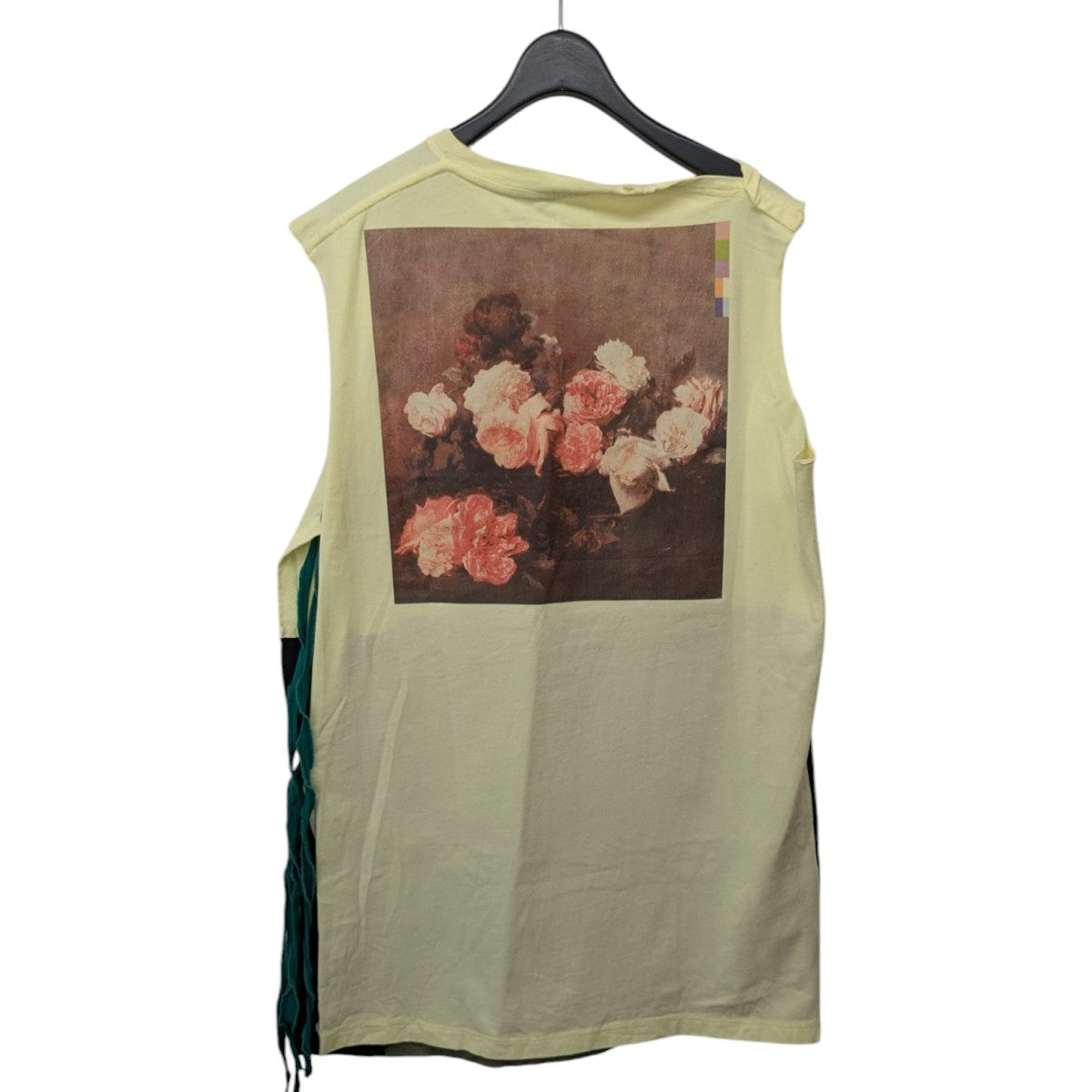 RAF SIMONS 18SS NEW ORDER 権力の美学ノースリーブTシャツ 古着・中古-2枚目のアイテム画像