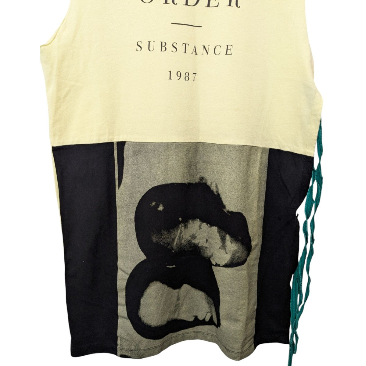 RAF SIMONS 18SS NEW ORDER 権力の美学ノースリーブTシャツ 古着・中古-5枚目のアイテム画像
