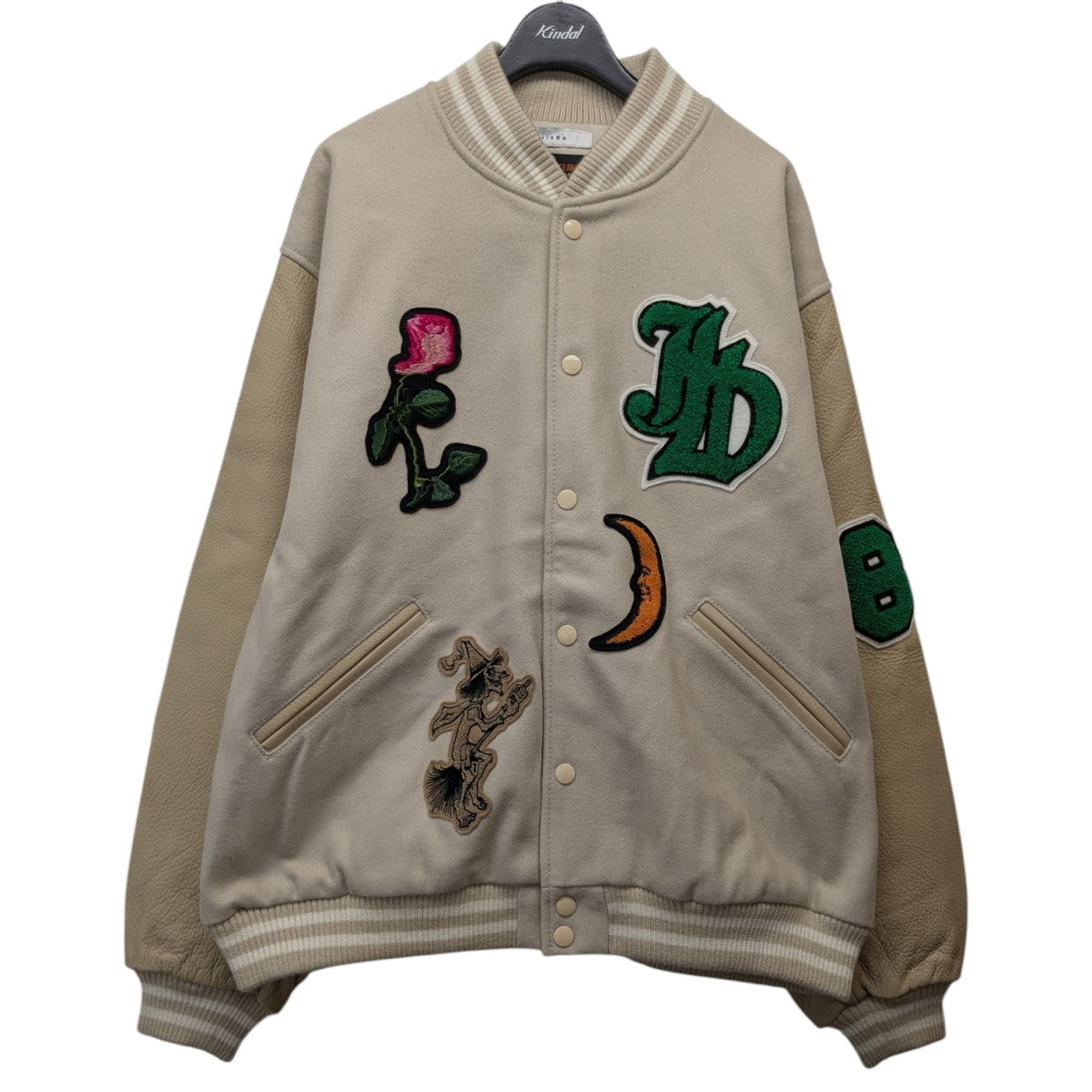 Jieda×SKOOKUM PATCH STADIUM JACKET スタジャン Jie-22W-JK04 Jie-22W