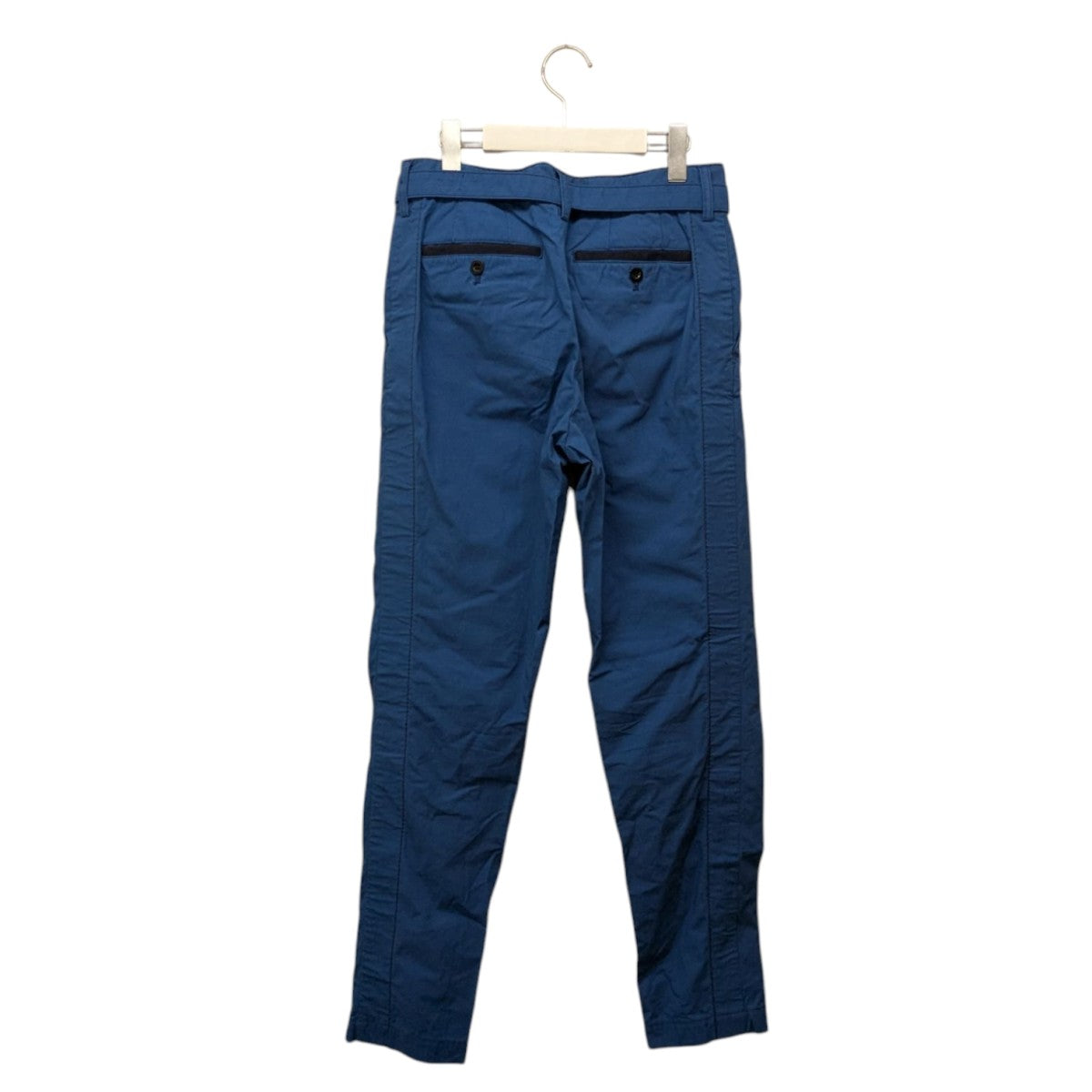 sacai(サカイ) ベルテッドパンツ 19-01908M ブルー サイズ 1