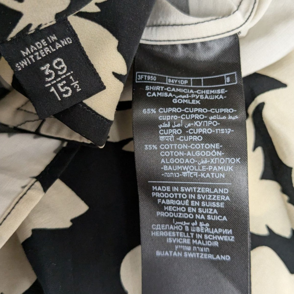 TOM FORD フラワープリントシャツ3FT950 古着・中古-6枚目のアイテム画像