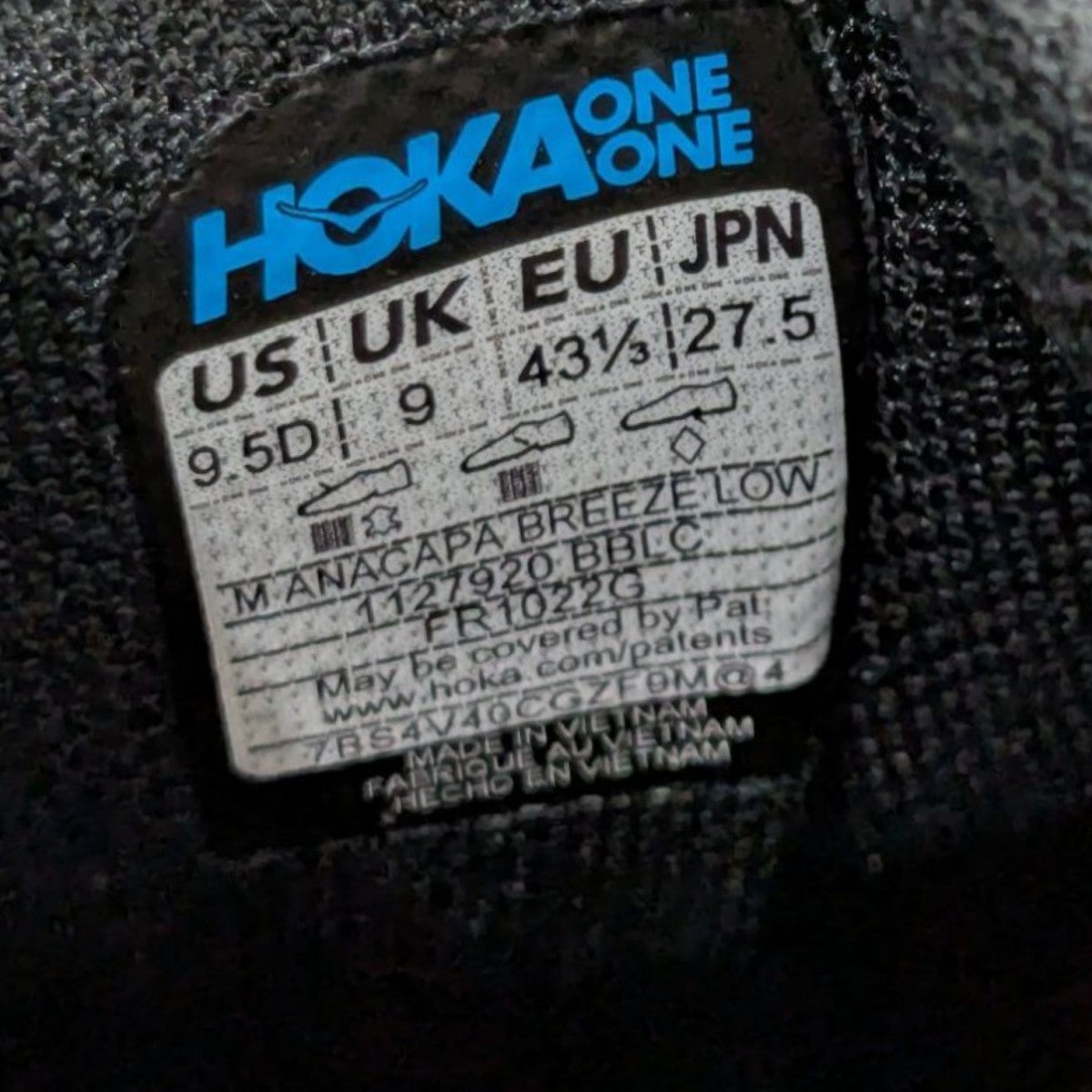 HOKAONEONE(ホカオネオネ) 「ANACAPA BREEZE LOW」ローカット