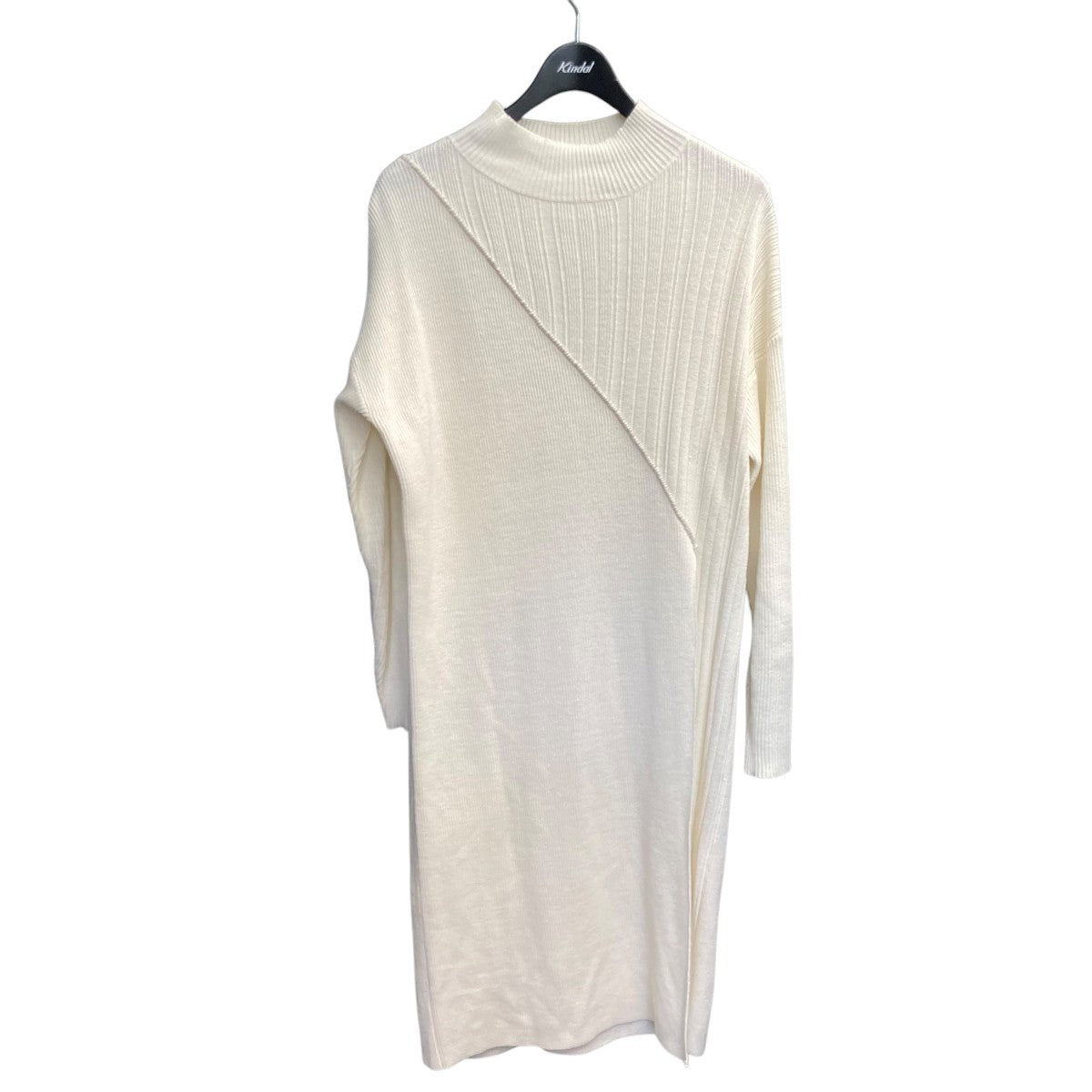 アメリ AMERI UND 2WAY SHEER VELOUR LOOSE TOP 長袖カットソー 0224203221350 ブラック サイズ：Fr AMERI(アメリ) UND 2WAY SHEER VELOUR LOOSE TOP長袖カットソー