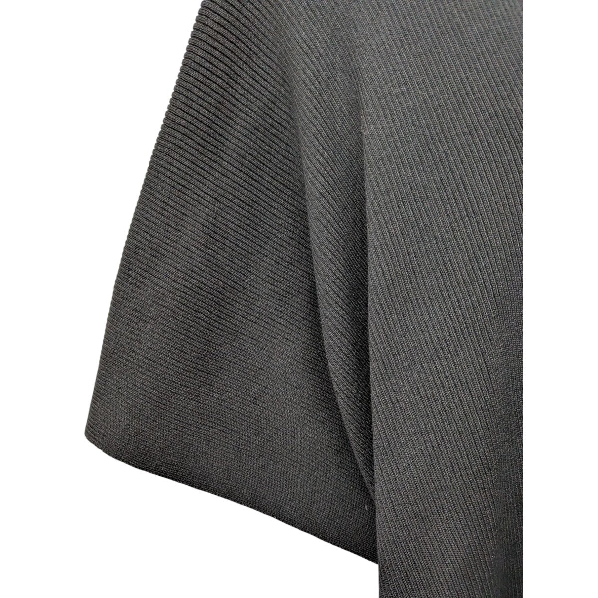 132 5． ISSEY MIYAKE 25SS「FLAT RIB KNIT 2」無縫製ニットトップ ボレロ 古着・中古-4枚目のアイテム画像