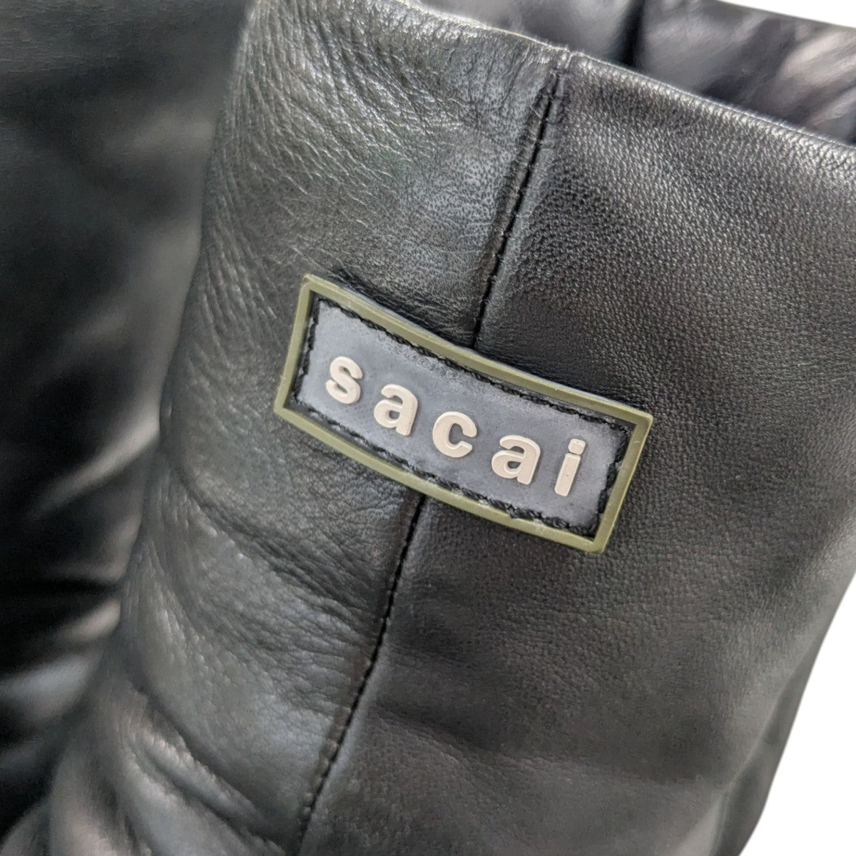 sacai 箱パデッドサイドZIPブーツ24-07174 古着・中古-6枚目のアイテム画像