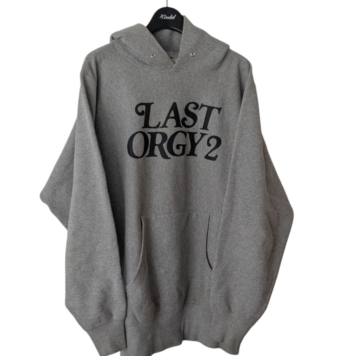 PIZZA HOODIE LAST ORGYプルオーバーパーカーUC1B9805